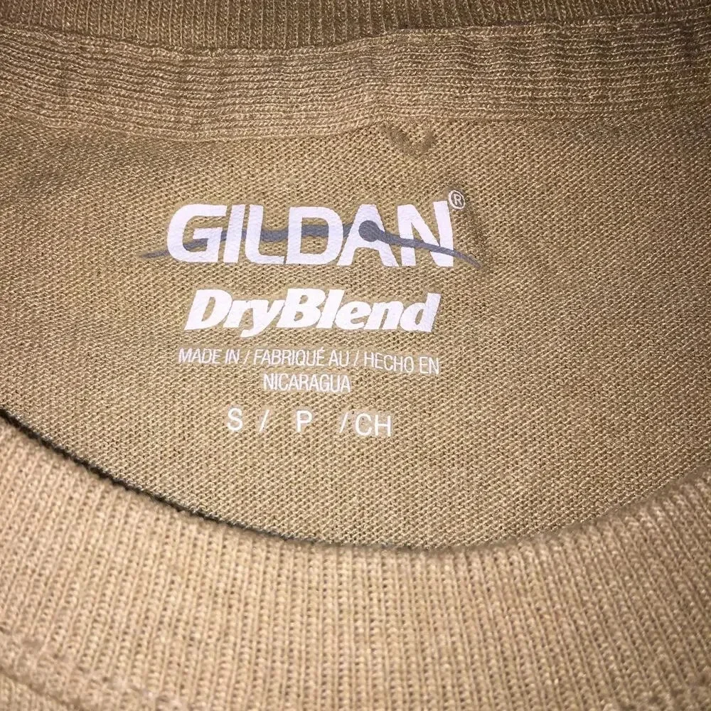 Gildan DryBlend Green T-Shirt S/P/CH